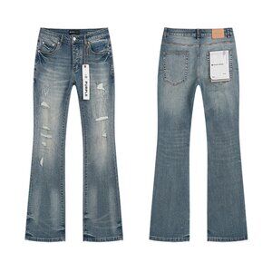 Men's Blue Distressed Jeans